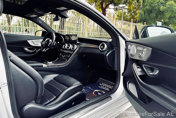 silver 2019 Mercedes c300