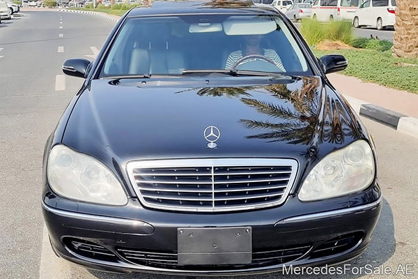 black 2003 Mercedes s350