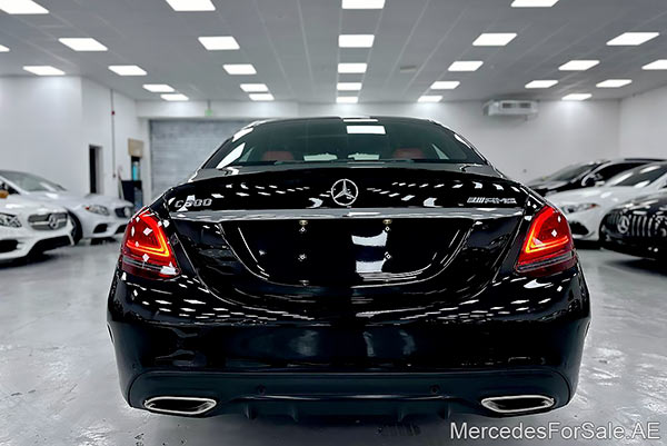 black 2020 Mercedes c300