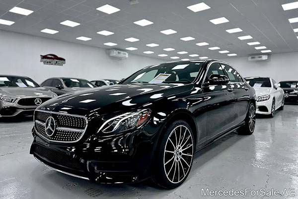 black 2019 Mercedes e300