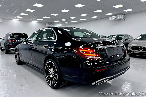 black 2019 Mercedes e300