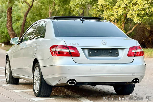 silver 2012 Mercedes e300