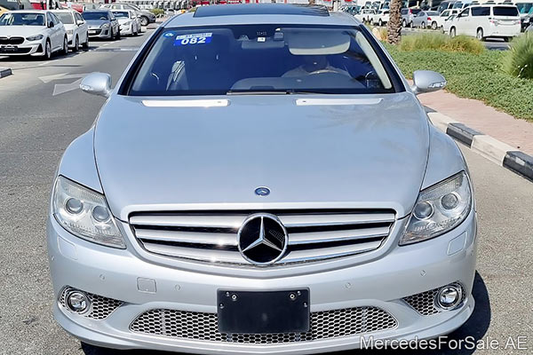 Image of a pre-owned 2007 silver Mercedes-Benz Cl500 car