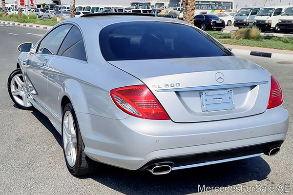 silver 2007 Mercedes cl500