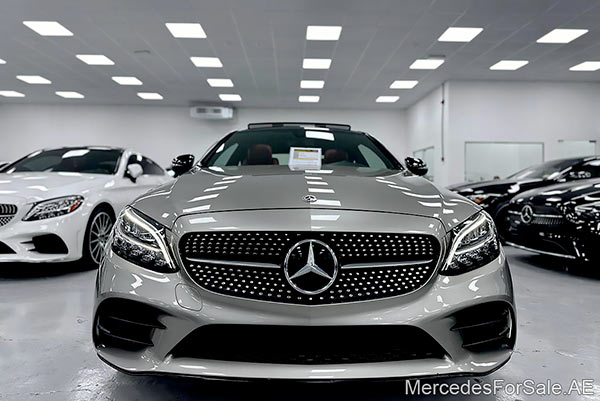 grey 2019 Mercedes c300