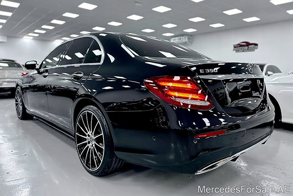 black 2020 Mercedes e350