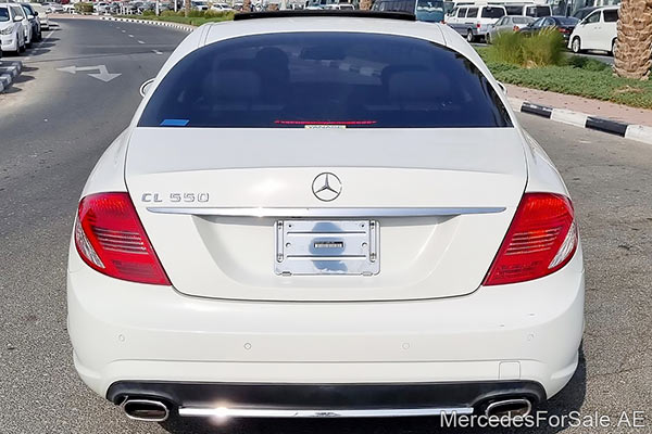 white 2007 Mercedes cls550