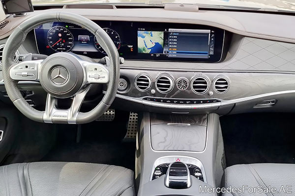 grey 2018 Mercedes s63