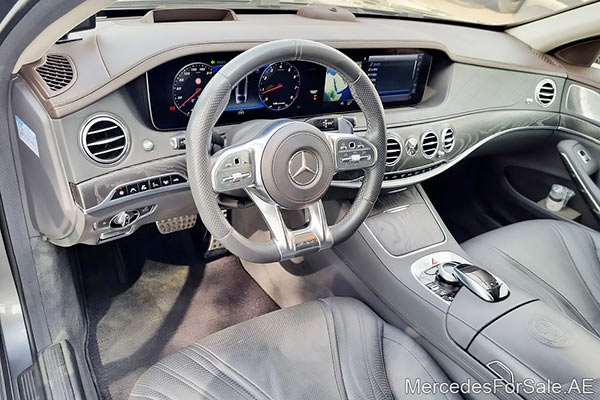 grey 2018 Mercedes s63