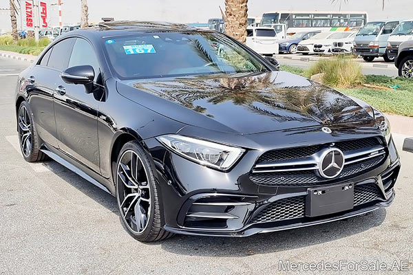 Image of a pre-owned 2019 black Mercedes-Benz Cls53 car