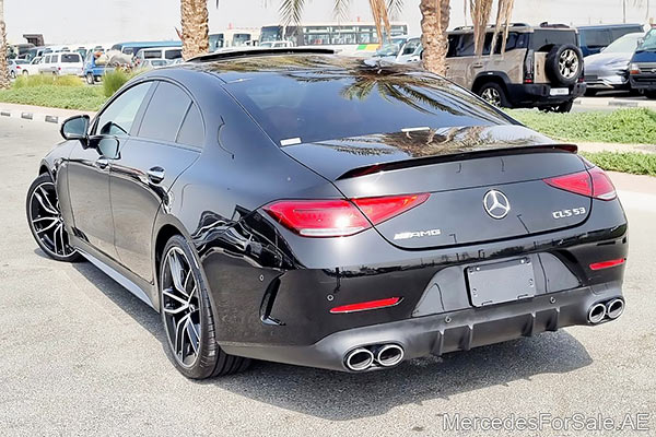 black 2019 Mercedes cls53