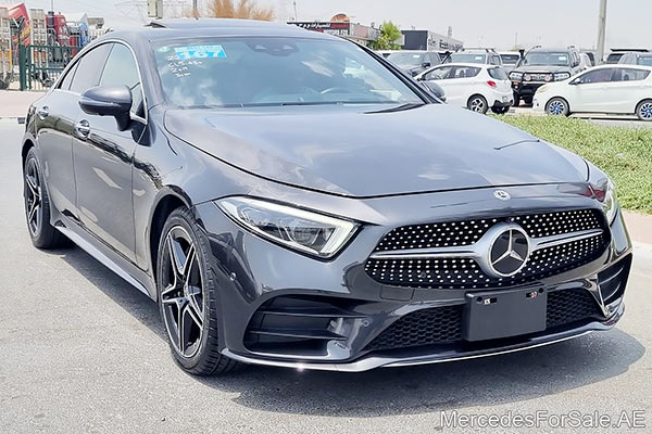 black 2019 mercedes cls450 sedan 4matic