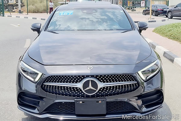 black 2019 Mercedes cls450