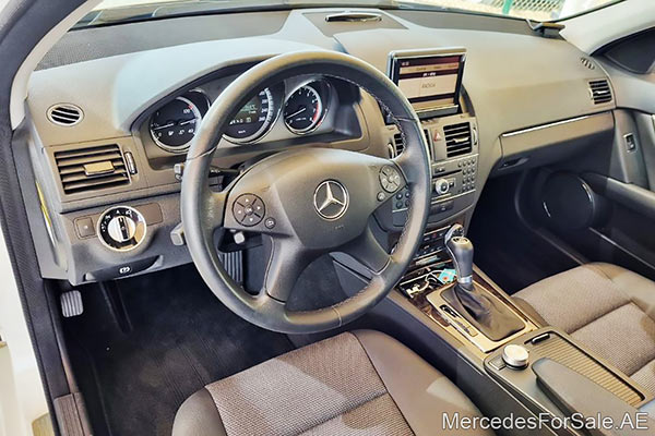 white 2011 Mercedes c300