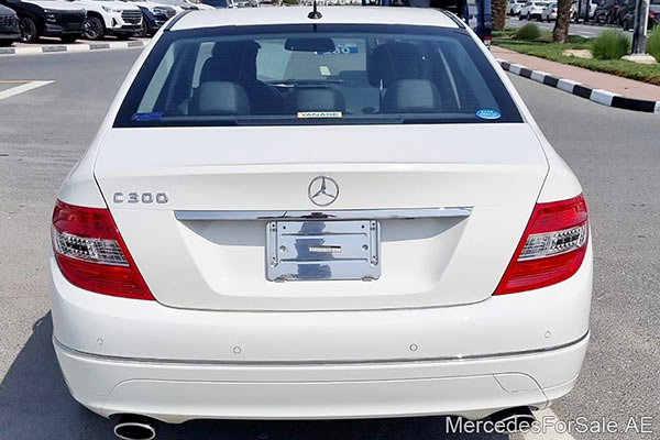 white 2011 Mercedes c300