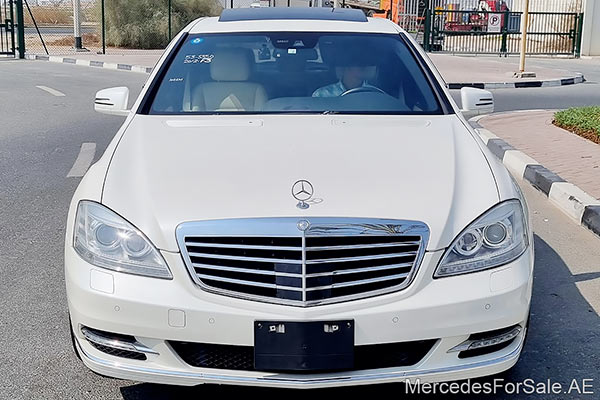 white 2012 Mercedes s350