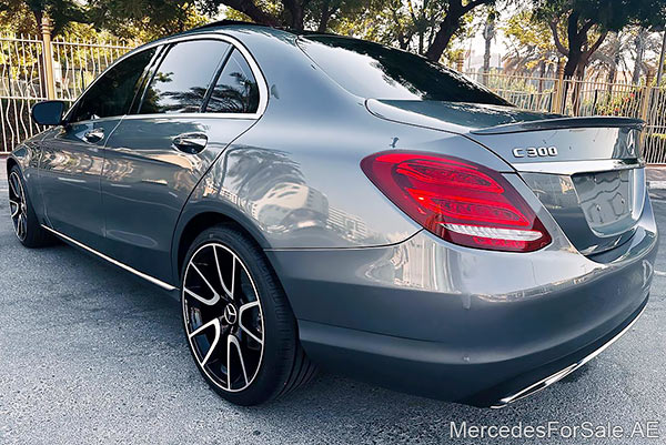 grey 2017 Mercedes c300