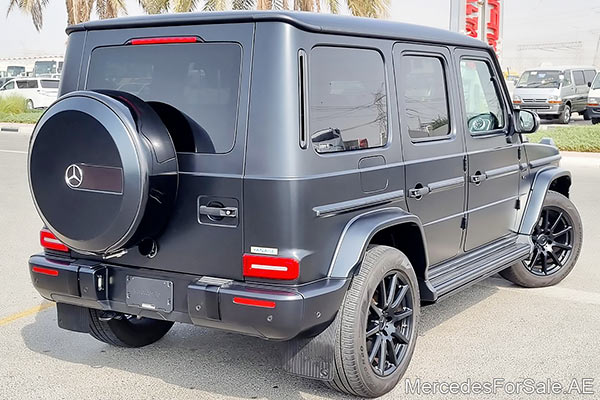 black 2020 Mercedes g550