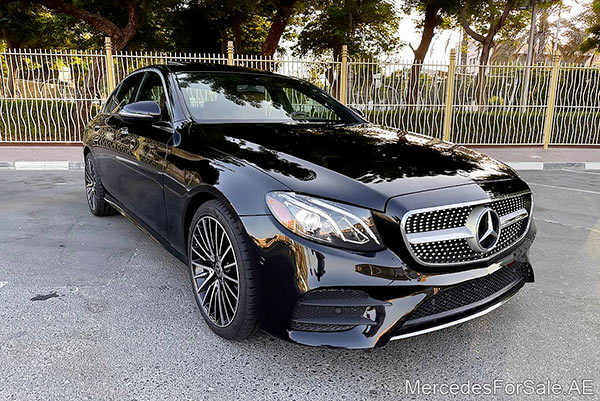 black 2019 Mercedes e300