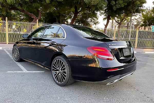 black 2019 Mercedes e300