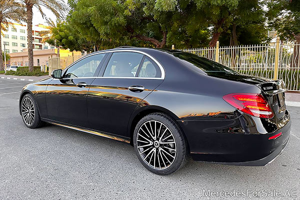 black 2019 Mercedes e300