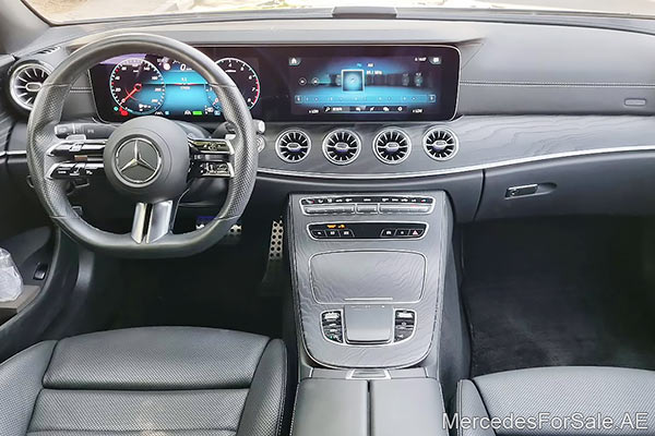 blue 2021 Mercedes e450