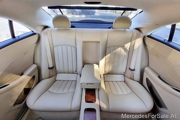 white 2008 Mercedes cls350