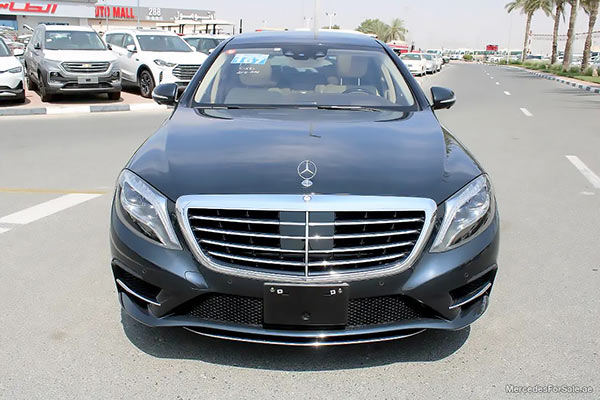 black 2015 Mercedes s550l