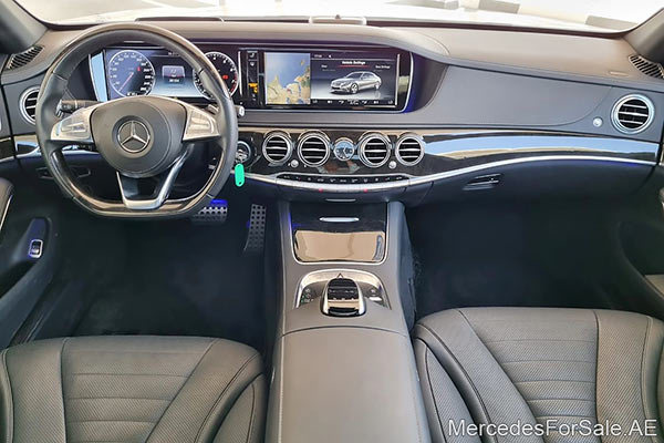 white 2015 Mercedes s550