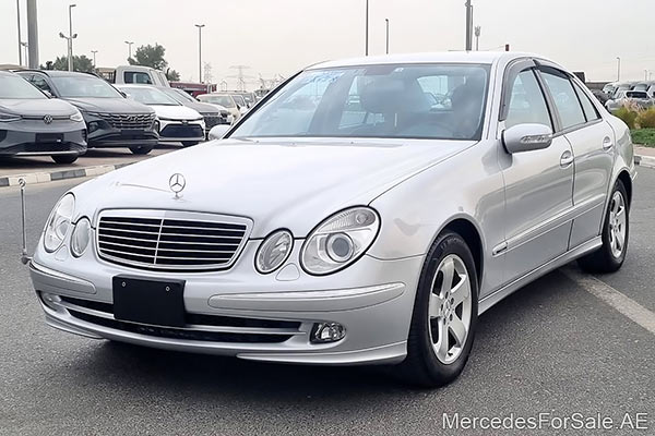 Image of a pre-owned 2006 silver Mercedes-Benz E350 car