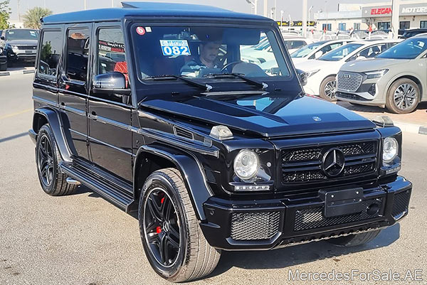 Image of a pre-owned 2018 black Mercedes-Benz G63 car