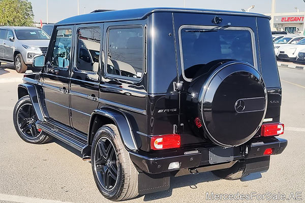 black 2018 Mercedes g63