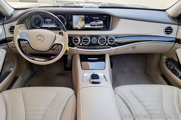 black 2015 Mercedes s550