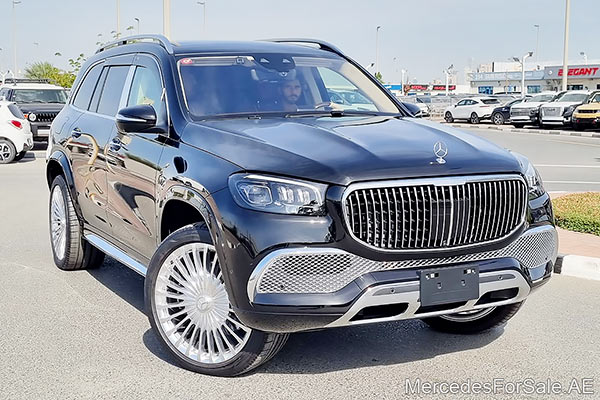 Image of a pre-owned 2023 black Mercedes-Benz Gls600 car