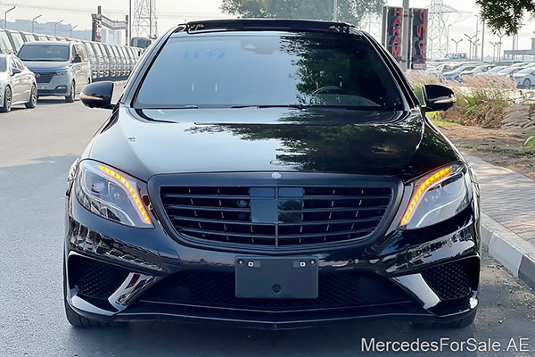 black 2015 Mercedes s63