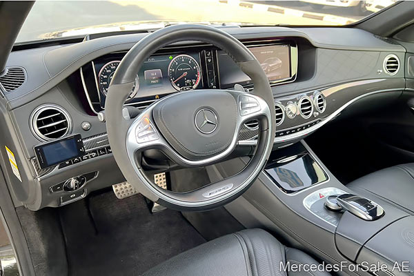 black 2015 Mercedes s63