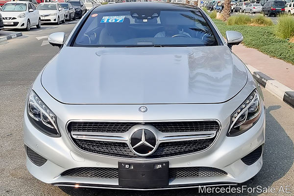 Image of a pre-owned 2016 silver Mercedes-Benz S400 car