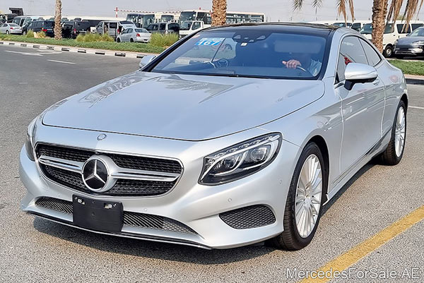 silver 2016 Mercedes s400