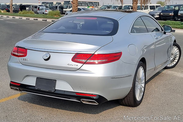 silver 2016 Mercedes s400