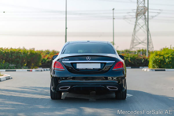 black 2021 Mercedes c300