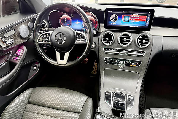 silver 2019 Mercedes c300