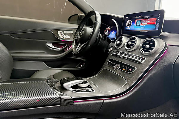 silver 2019 Mercedes c300