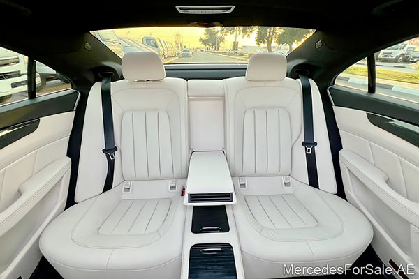 white 2016 Mercedes cls400