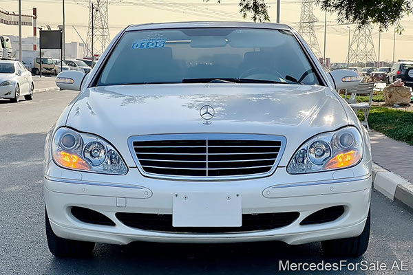 white 2004 Mercedes s350