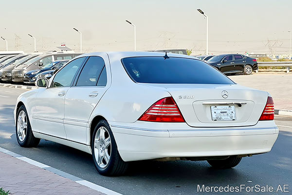 white 2004 Mercedes s350