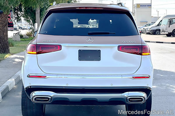 white 2022 Mercedes gls600