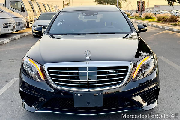 black 2017 Mercedes s63