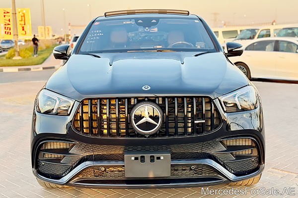 black 2022 Mercedes gle63