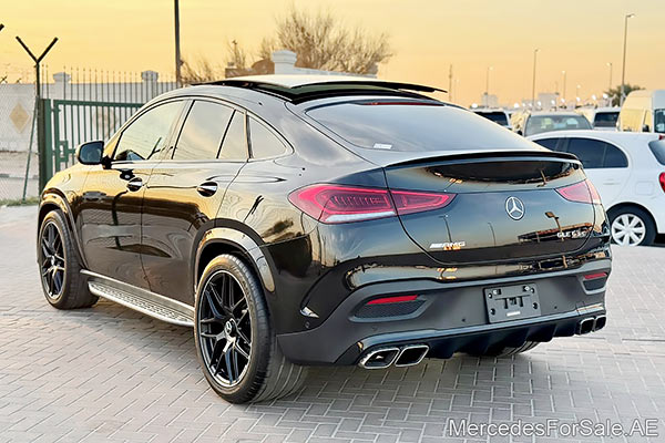 black 2022 Mercedes gle63