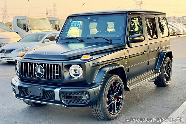 Image of a pre-owned 2022 black Mercedes-Benz G63 car